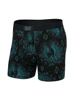 'Deer Damask' Print Boxer Underwear