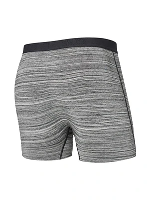 Heathered Grey Print Boxer Underwear