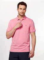 Pique Knit Solid Polo