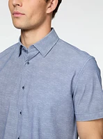 Chemise extensible à faux unie