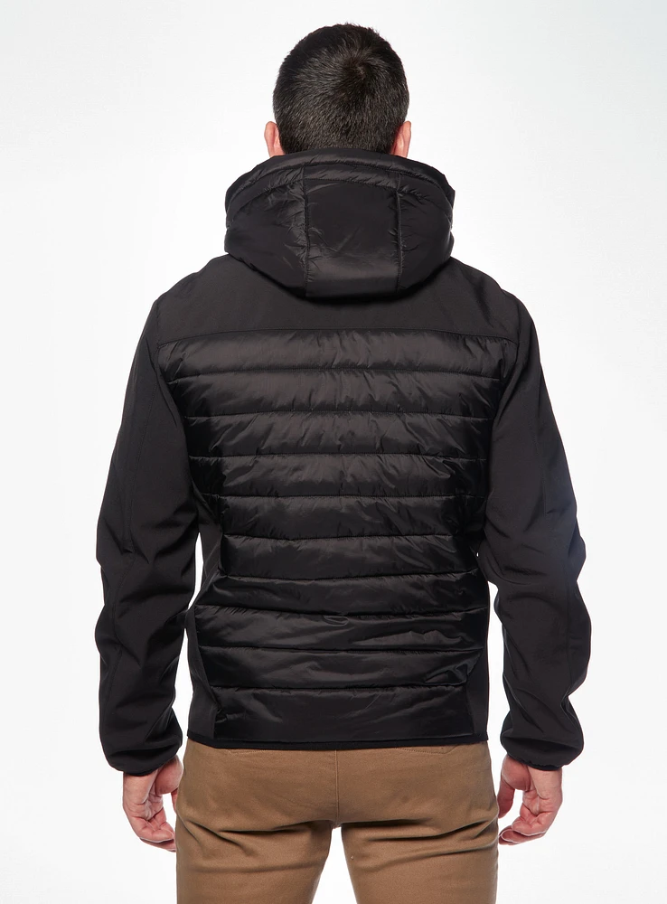 Manteau matelassé hybrid