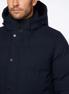 Water Resistant Quilted Parka