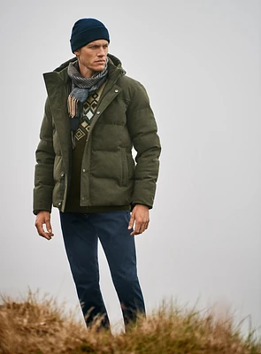 Water Resistant Quilted Parka