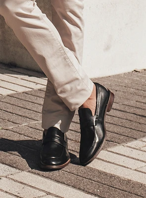 Mocassins 'Rucci' en cuir