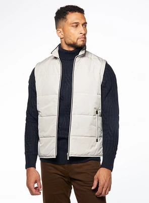 Sleeveless Quilted Jacket