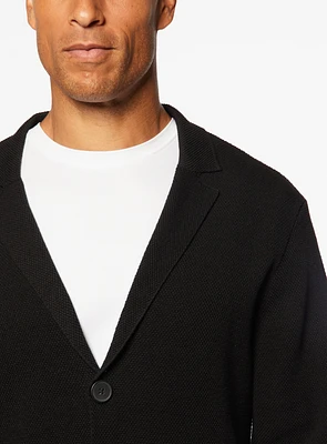 Notch Lapel Cardigan