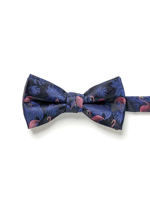 Pink Flamingo Bow Tie