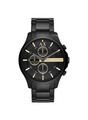 Armani Exchange Chronograph Black Steel Watch | Centre Eaton de Montréal