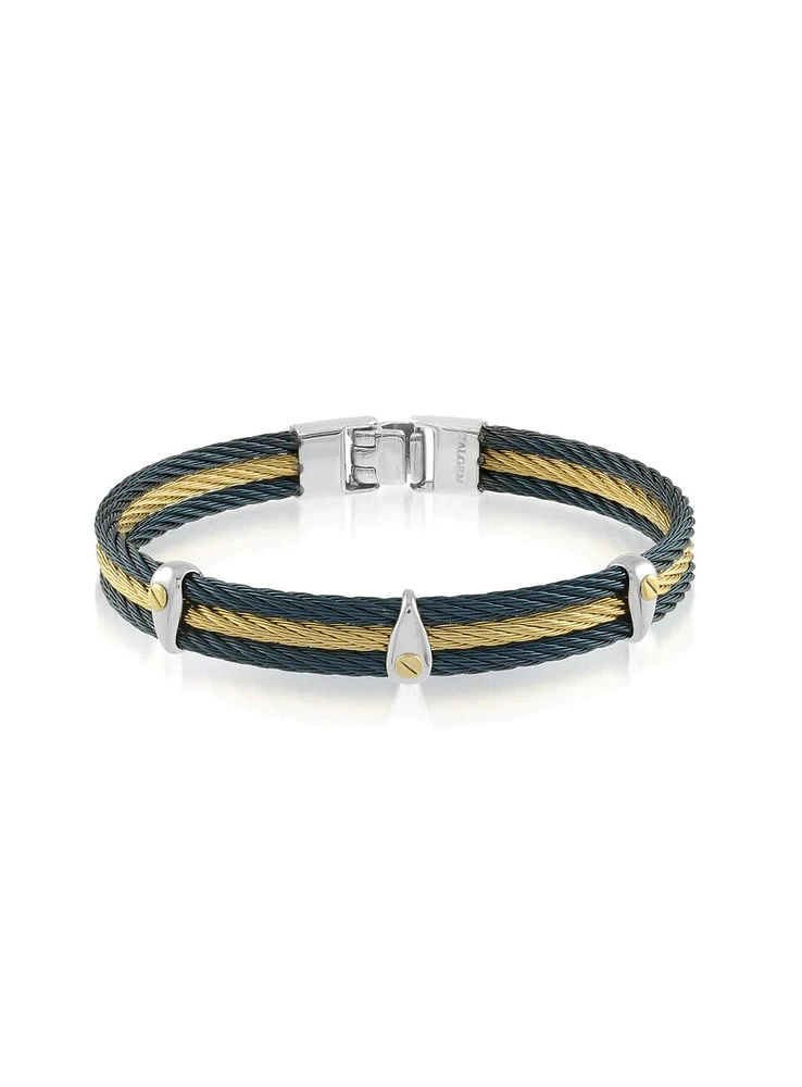 18K Gold 'Arlo' Cable Bracelet