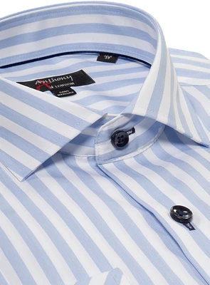 Bold Striped Print Non-Iron Dress Shirt