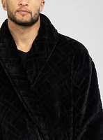 Black Jacquard Robe