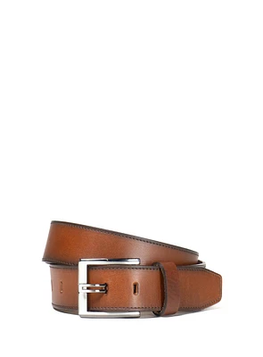 Ceinture en cuir café