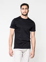 T-shirt col rond en coton pima