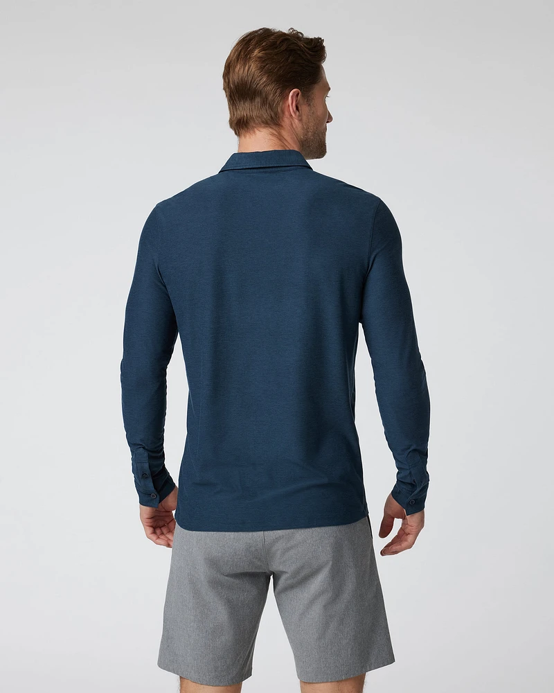 Long Sleeve Strato Tech Polo