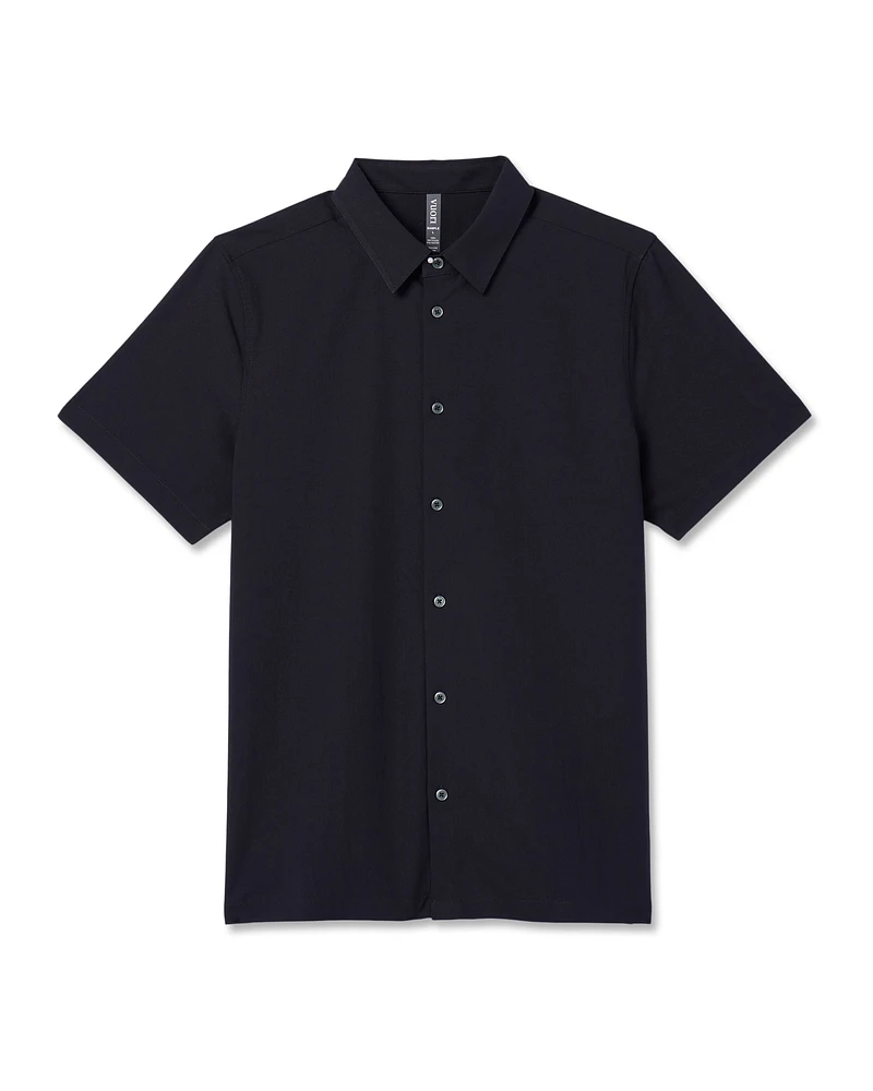 Short Sleeve Manhattan Button Down