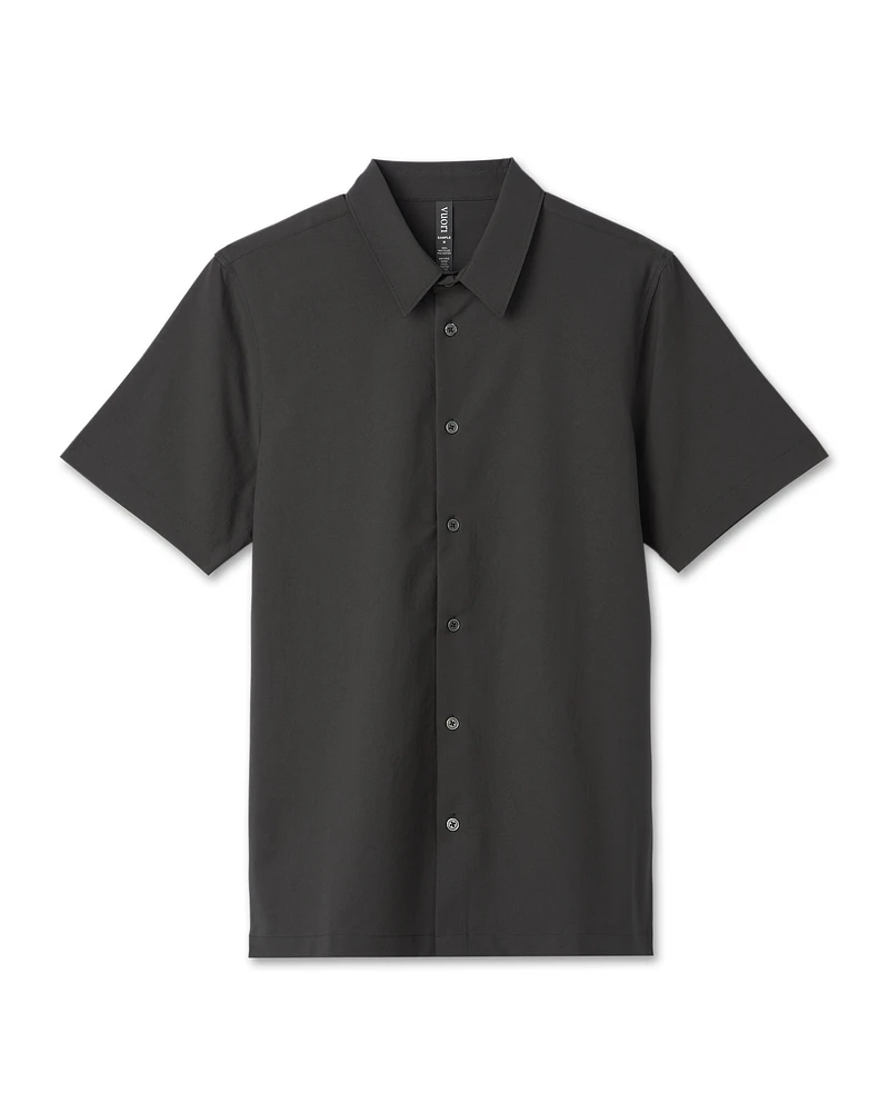 Short Sleeve Manhattan Button Down