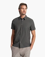 Short Sleeve Manhattan Button Down