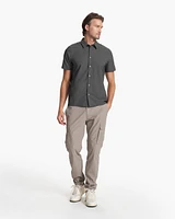 Short Sleeve Manhattan Button Down