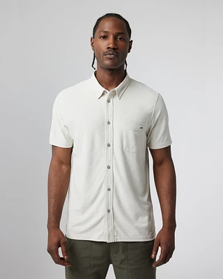 Short Sleeve Ace Button Down