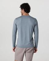 Long-Sleeve Ease Performance Henley