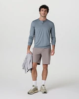 Long-Sleeve Ease Performance Henley