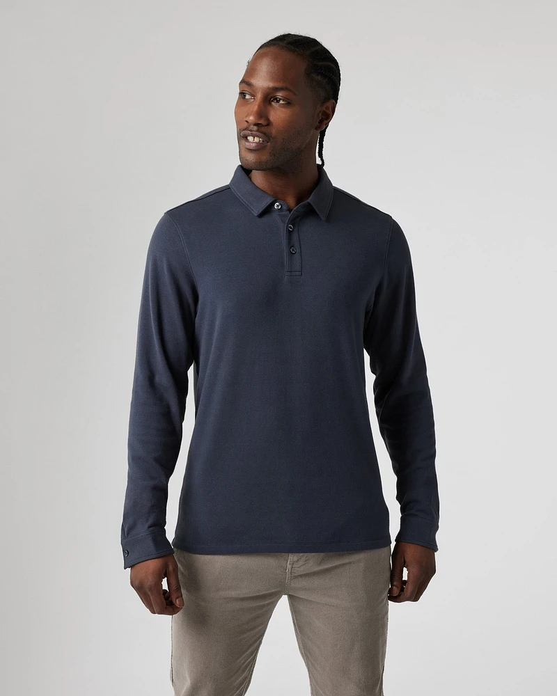 Long Sleeve Westport Polo