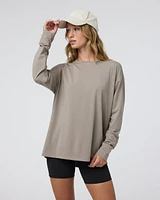 Long-Sleeve Feather Tee