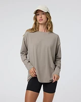 Long-Sleeve Feather Tee