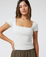 Pose Scoop Back Tee