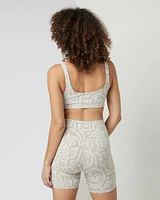 Maze Jacquard Bra