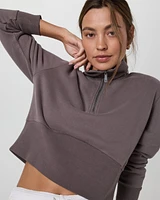 Sedona Cropped Half Zip