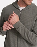 Performance Waffle Zip Hoodie