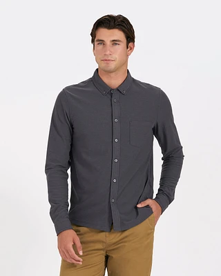 Long Sleeve Ace Button-Down