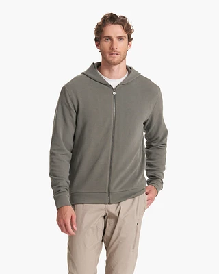 Performance Waffle Zip Hoodie