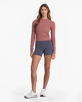 Long-Sleeve Pose Fitted Tee