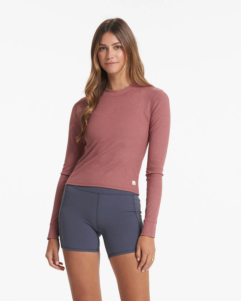 Long-Sleeve Pose Fitted Tee