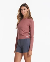 Long-Sleeve Pose Fitted Tee