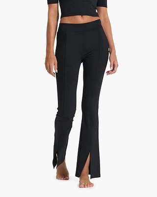 Lux Rib Split Bootcut