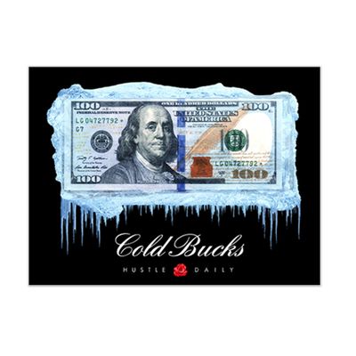 Cold Bucks Sticker