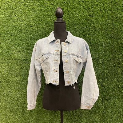 Mila Denim Crop Jacket