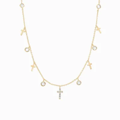 Anela Cross Necklace