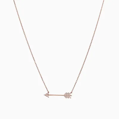 Chevron Arrow Necklace