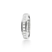Solitaire Ring with Stackable Band