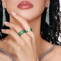 Infinity Emerald Band