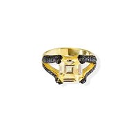 Golden Topaz Ring