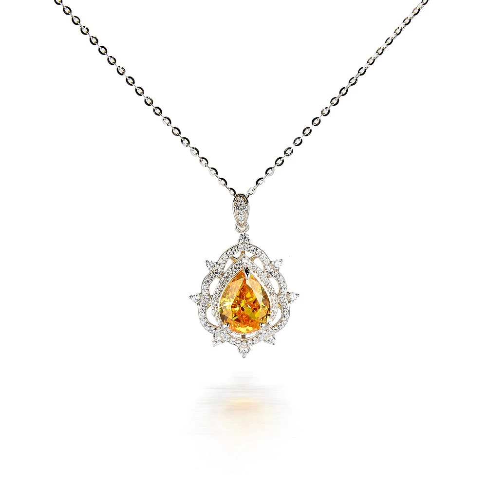 Golden Topaz Pendant