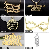 Personalized Three Words Necklace