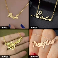 Personalized Single Word Necklace