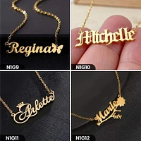 Personalized Single Word Necklace