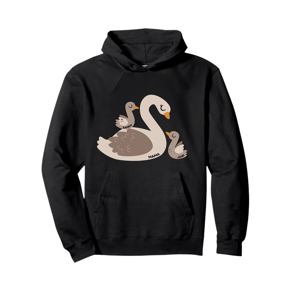 Mama Swan Personalized Hoodie